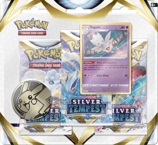 Silver Tempest 3-Pack Blister Togetic