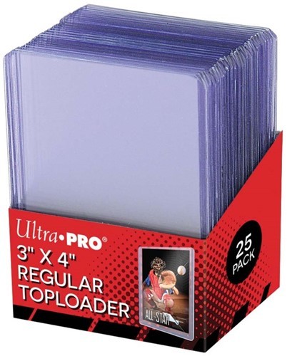Ultra Pro Regular Toploader (25 stuks)