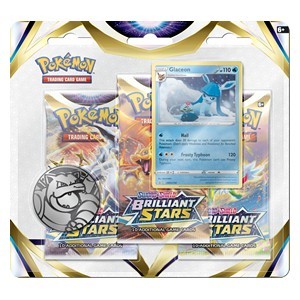 Brilliant Stars: Glaceon 3-Pack Blister